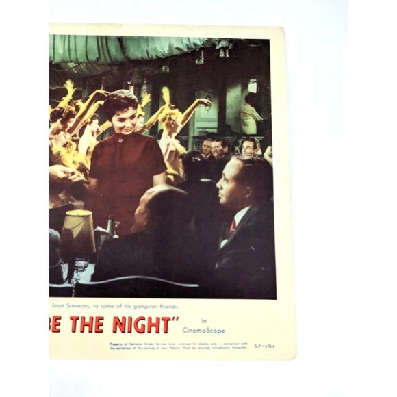 Set of 2 This Could Be the Night 1957 Lobby Card Movie‎ Poster Jean Simmons VTG - Picture 13 of 13